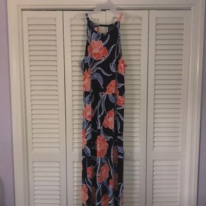 Sleeveless floral dress